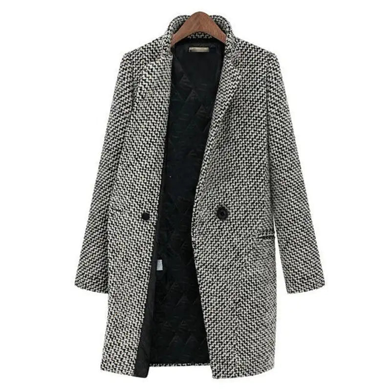 Laine des Alpes | Long manteau en laine